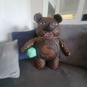 Sprayground teddy backpack